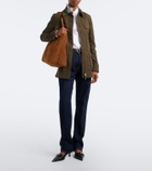 Burberry Bloomsbury Medium reversible suede tote bag