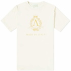Aries Men's Laurel T-Shirt in Alabaster