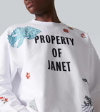 Bode Property of Janet cotton jersey sweatshirt