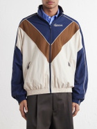 Willy Chavarria - Bad Body Cotton-Jersey Track Jacket - Blue