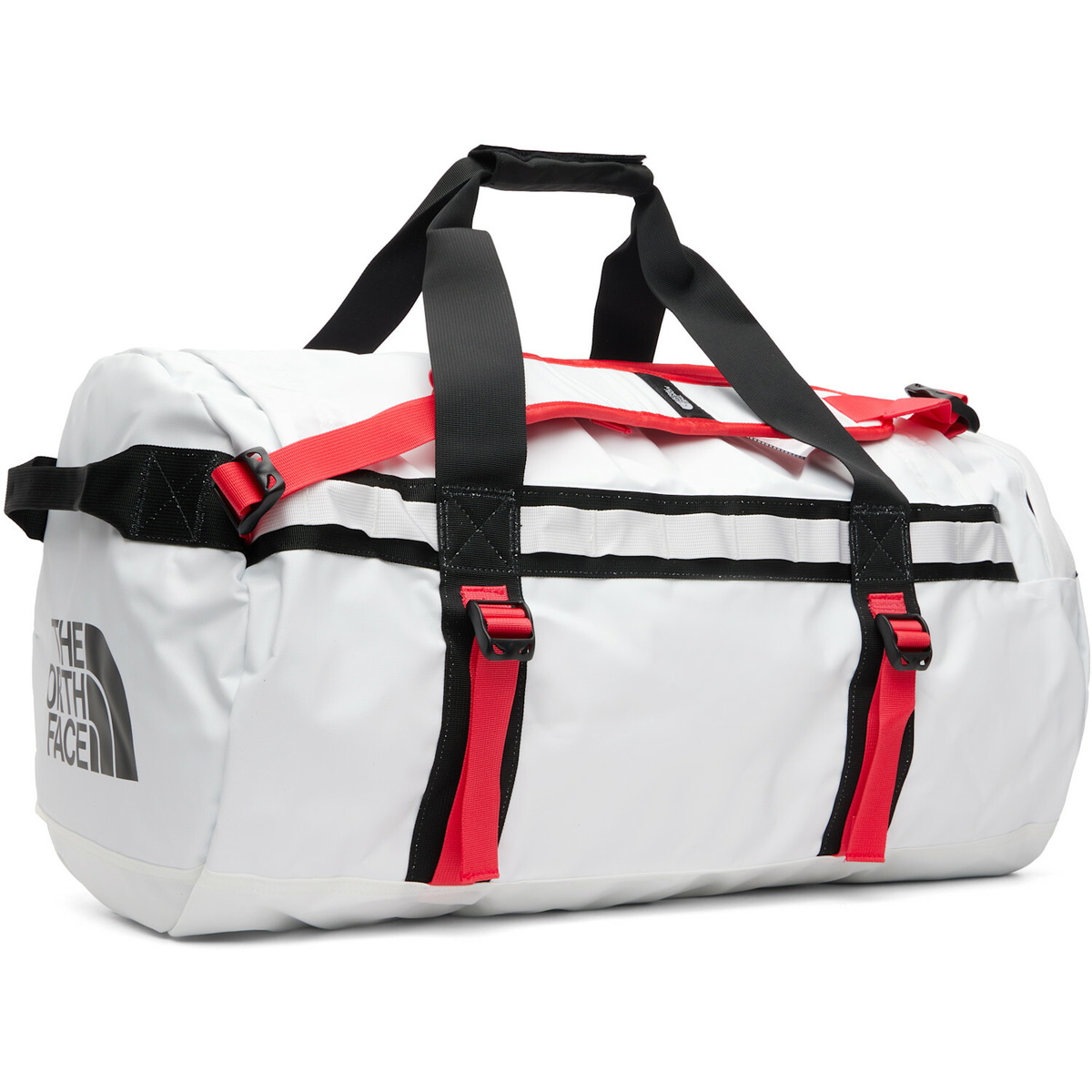 The North Face White Base Camp M Convertible Duffle Bag
