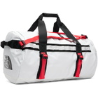 The North Face White Base Camp M Convertible Duffle Bag