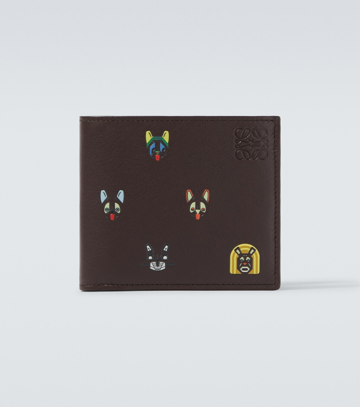 Loewe x Louis Wain printed leather bifold wallet