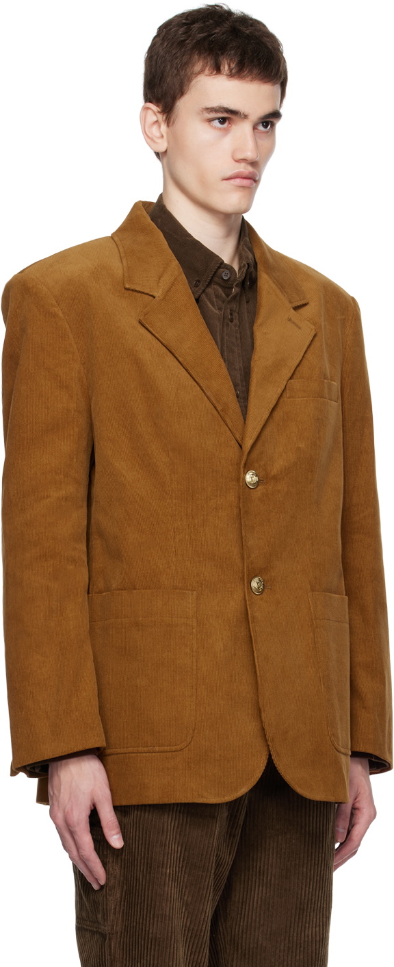 Dunst Tan Two-Button Blazer