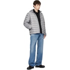 Canada Goose Gray 'Tonal Label' Stratus Down Jacket