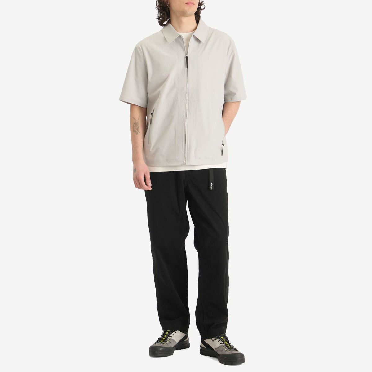 Manastash Men's Flex Climber Wide Leg Pants in Black