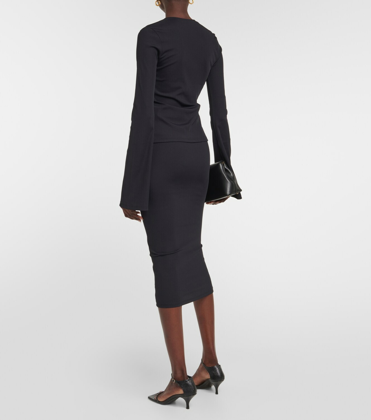 Louisa Ballou Cotton-blend cardigan