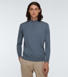 Loro Piana - Ml long-sleeved wool polo shirt