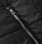 Balmain - Padded Quilted Shell Hooded Gilet - Men - Black