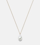 Sophie Bille Brahe Perle Poire Simple 14kt gold necklace with freshwater pearls