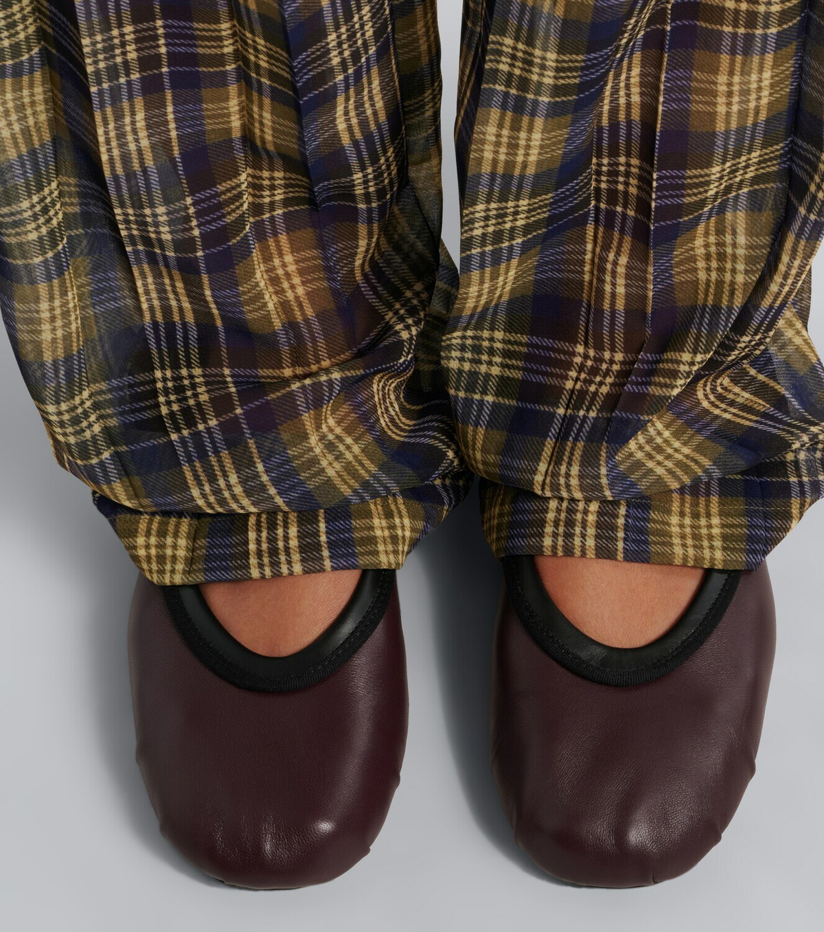 Dries Van Noten Leather ballet flats