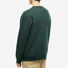 Needles Men's Mohair Diamond Cardigan in Green