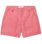 Orlebar Brown - 007 Thunderball Cotton and Linen-Blend Shorts - Pink