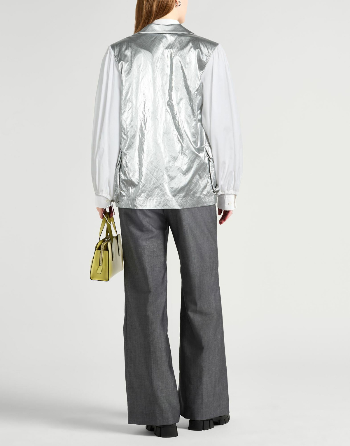 Jijil Womens Jacket in Silver