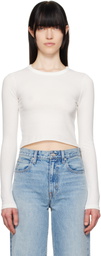 SLVRLAKE Off-White Baby Long Sleeve T-shirt