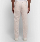 Club Monaco - Grant Slim-Fit Linen Trousers - Pink