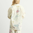 ALÉMAIS Women's Court Denim Overshirt in Cream