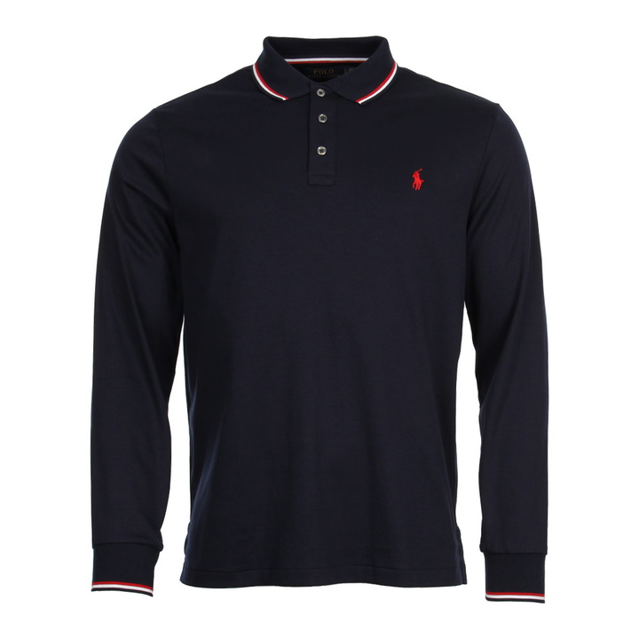 Photo: Twin Tip Polo Shirt - Navy