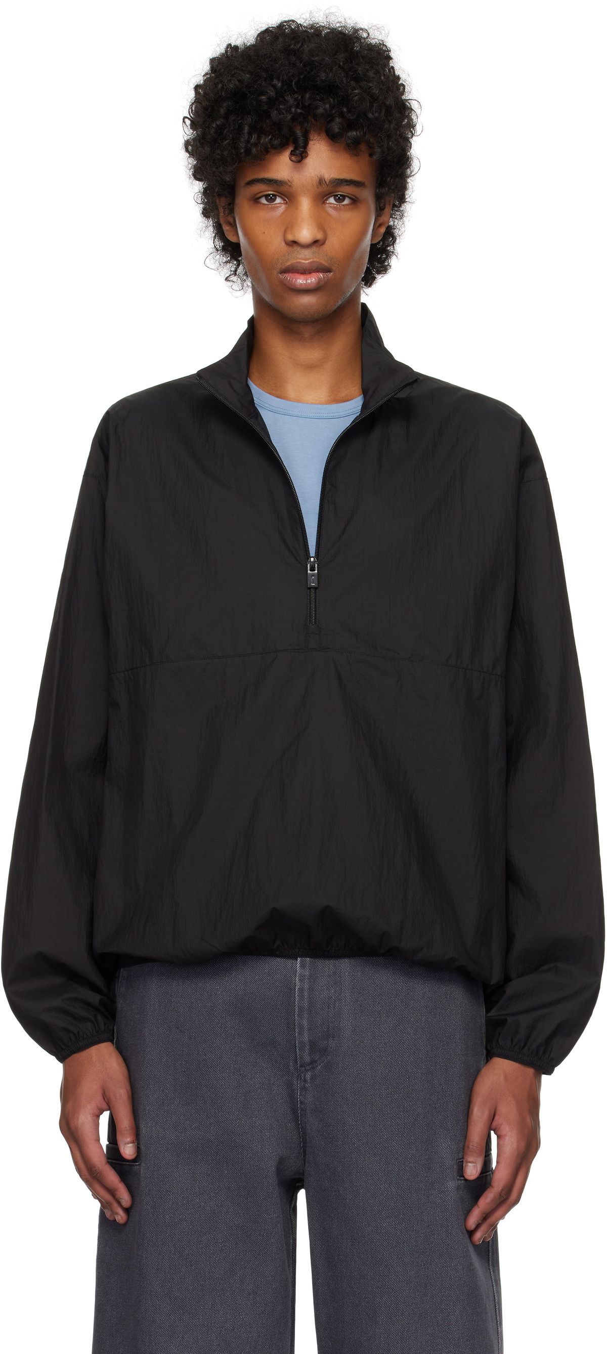 LE17SEPTEMBRE Black Re-Nylon Anorak