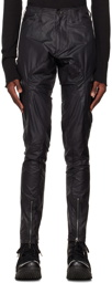 Julius Black Zip Cargo Pants