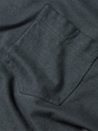 Massimo Alba - Panarea Slub Cotton-Jersey T-Shirt - Black