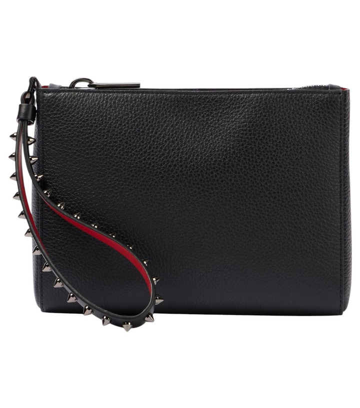 Photo: Christian Louboutin Cabata Mini studded leather pouch