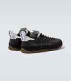 McQueen EC1 suede-trimmed sneakers
