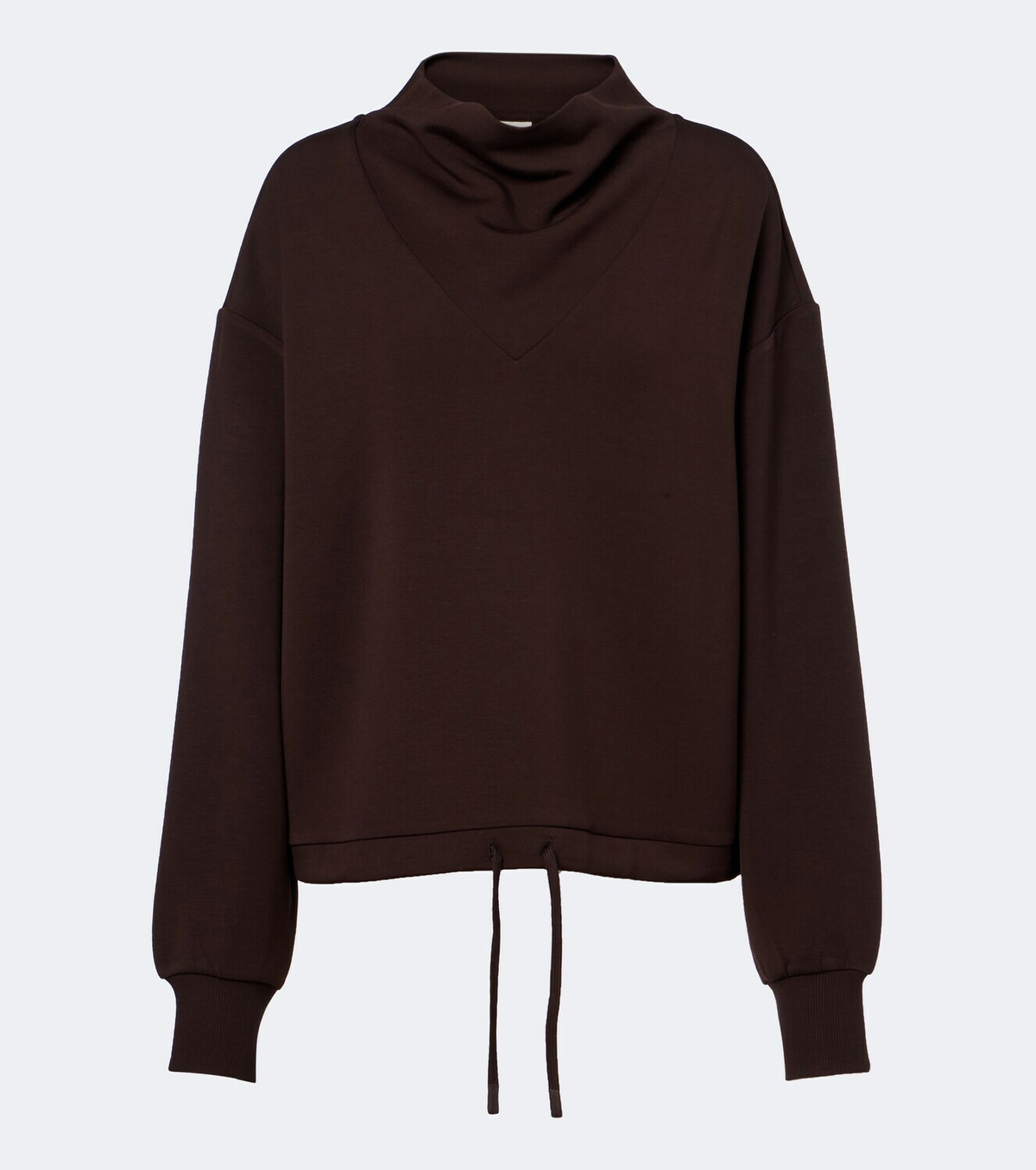 Varley Betsy draped jersey sweatshirt