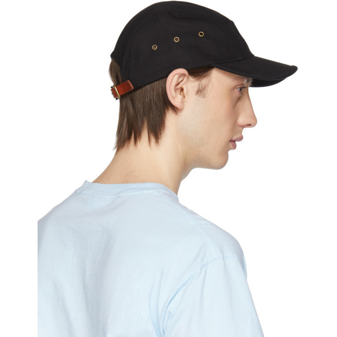 Noah NYC Black Canvas Hemingway Cap