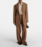 Fforme Agel high-rise virgin wool wide-leg pants