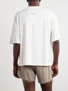 On - Erewhon Performance Stretch Recycled DryTec™ and Mesh T-Shirt - White