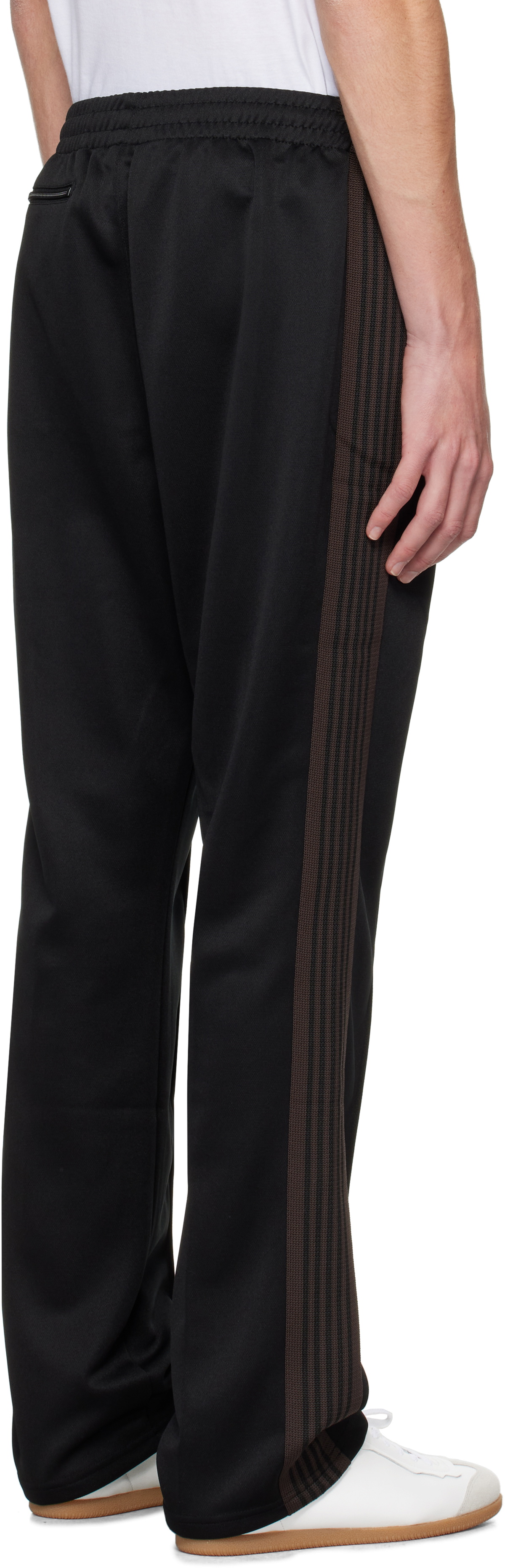NEEDLES Black Narrow Track Pants Needles
