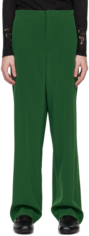 Photo: Maximilian Davis Green Spain Yoga Trousers