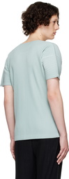 Homme Plissé Issey Miyake Green Polyester T-Shirt