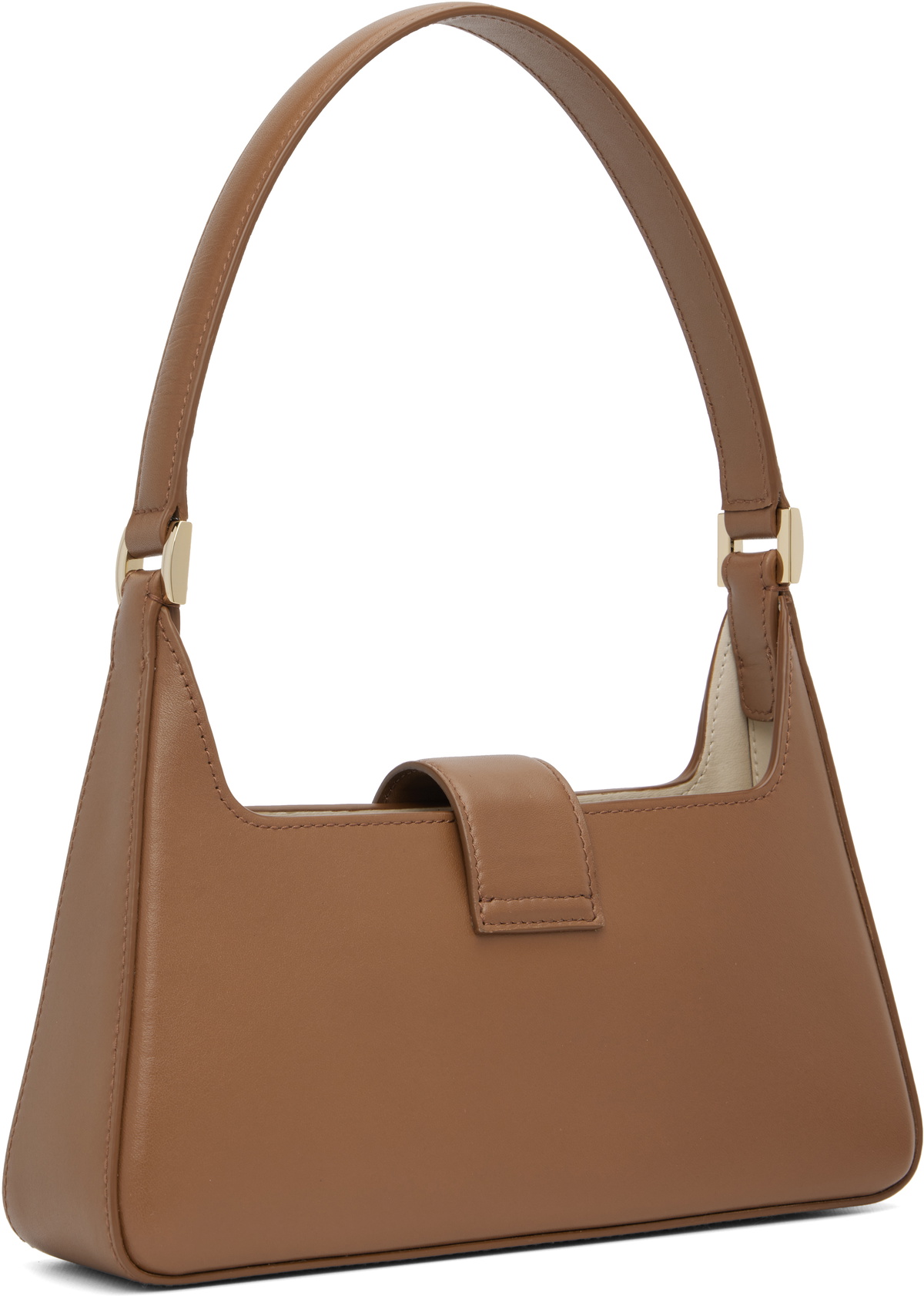 ANINE BING Brown Lou Shoulder Bag