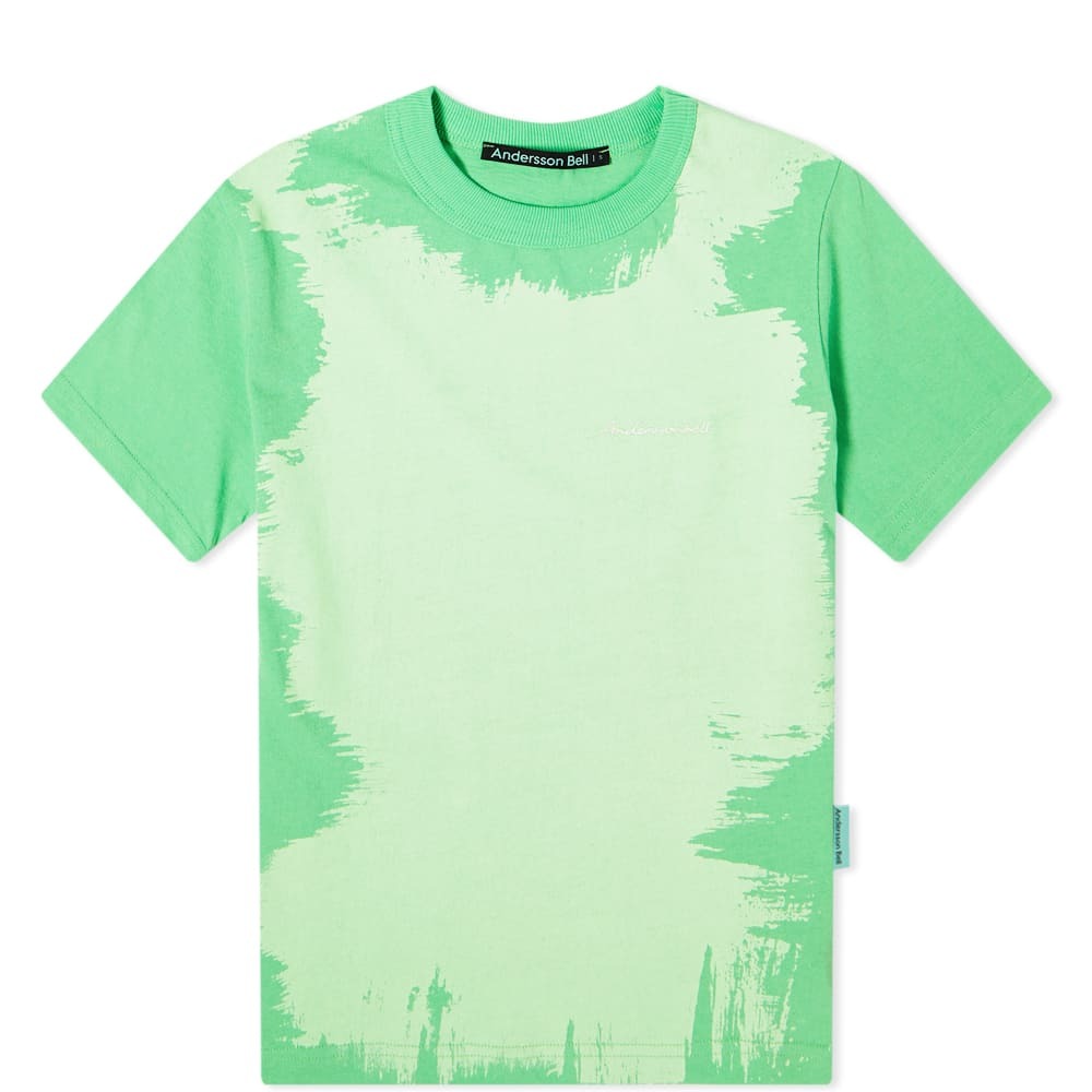 Andersson Bell グリーン アップリケ シャツ Andersson Bell Women's Painted Logo T-Shirt in Green
