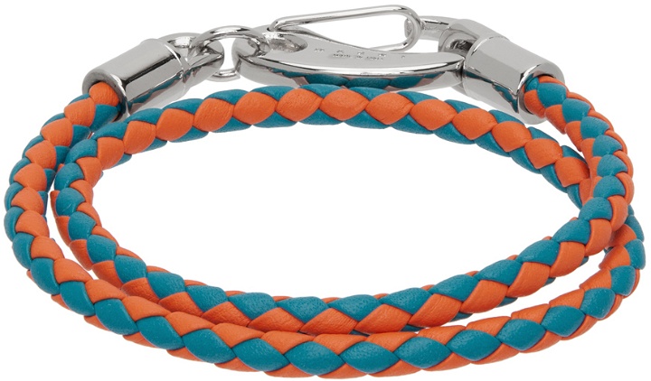 Photo: Marni Blue & Orange Braided Bracelet