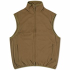 DAIWA Men's Tech Reversible Stand Vest in Military Olive