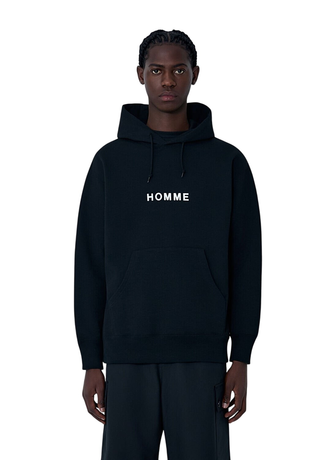 Comme Des Garçons Homme Men's Sweatshirt Black Half Zips Comme des