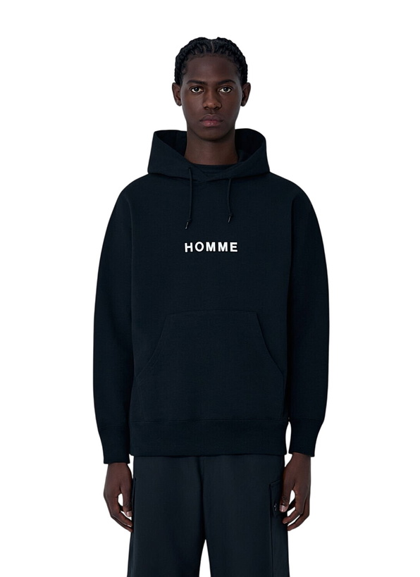Photo: Comme des Garçons Homme Embroidered Logo Hooded Sweatshirt