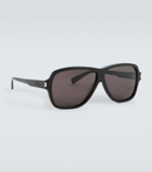 Saint Laurent SL 609 Carolyn shield sunglasses