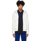 Moncler White Retro Maglia Hoodie