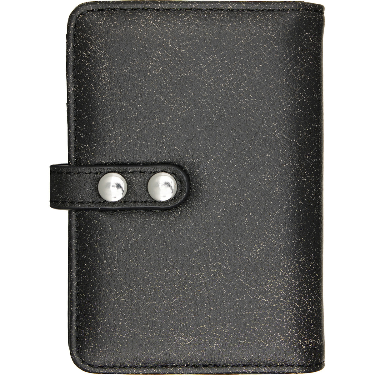 Vivienne Westwood Black Vertical Flap Card Holder
