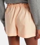 Khaite Robbie cotton shorts