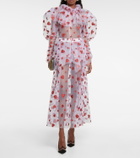 Rodarte - Glittered tulle blouse