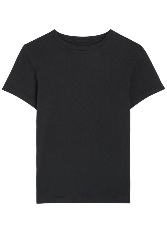 Photo: Khaite Samson Cotton T-shirt Black