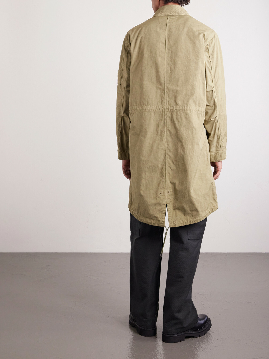 C.P. Company - Fishtail Twill Parka - Green