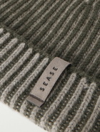 SEASE - Dinghy Reversible Ribbed Cashmere Beanie