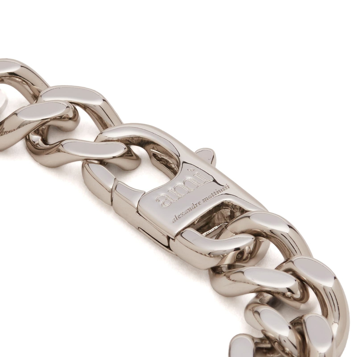 AMI Paris Men's ADC Chain Bracelet in Silver AMI