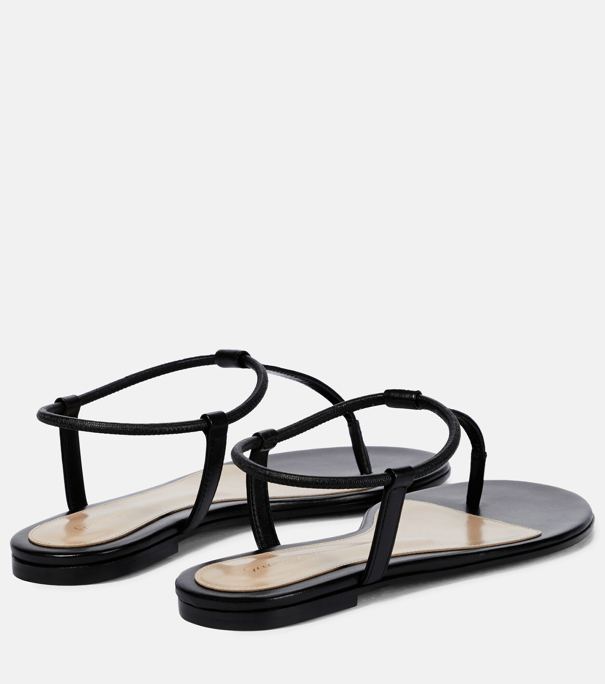 Gianvito Rossi - Jaey leather thong sandals Gianvito Rossi